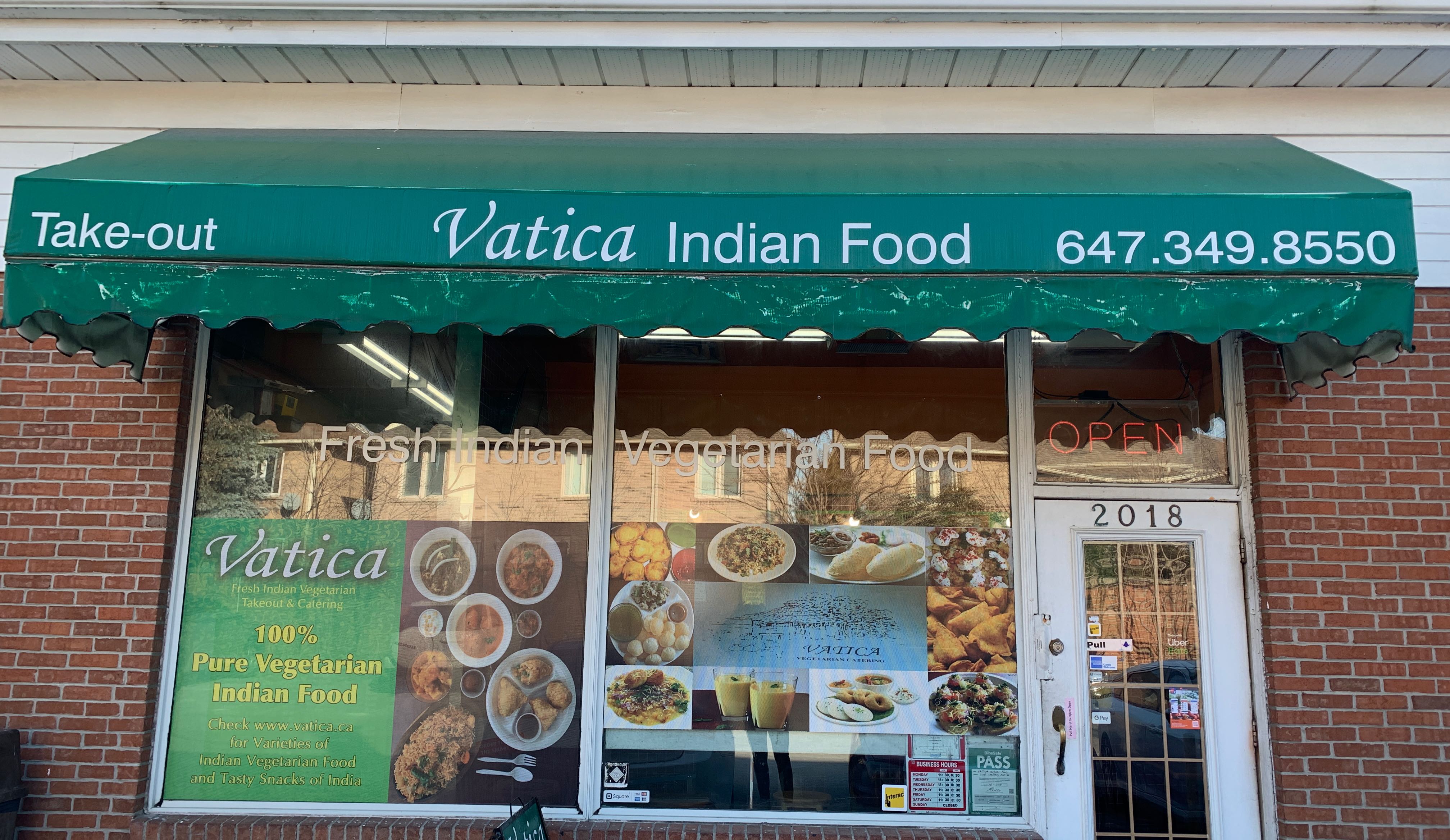 Vatica Indian Vegetarian Takeout Restaurant 